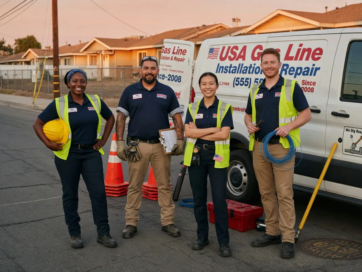 Gas Line Installation company in Stanchfield, MN